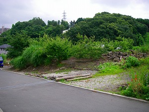 横浜市戸塚区：土地利用施工前